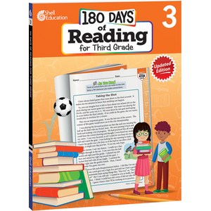 (영문도서) 180 Days of Reading fo Thid Gade 2nd Edition: Pactice Assess Diagnose Papeback, Shell Education Pub, English, 9798765918050