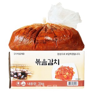 (아이스박스) 명우 볶음김치, 1개, 3kg