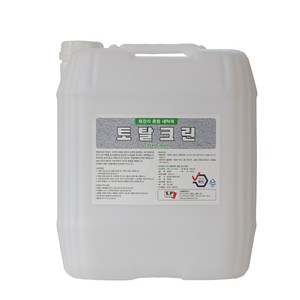 토탈크린 화강석 외벽세척제 19리터 외부계단세척제 석재용세척제, 1개, 19l