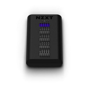 NZXT 내부 USB 허브 3 - AC-IUSBH-M3-4개 2.0 포트 3M 듀얼 락 테이프 마그네틱 바디 플러그 앤 플레이