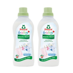 프로쉬 유아용 고농축 섬유유연제 베이비코튼향, 750ml, 2개