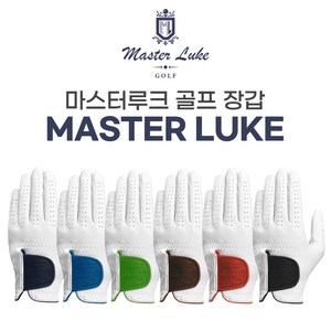 마스터루크 올양피 골프장갑 5Color 10장 왼손 세트, 6. 블랙