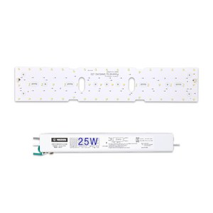 케빈라이팅 국산 삼성칩 조명 거실등 리폼 LED 모듈 거실주방등 25W 580x97mm(1장), 삼성 LED 칩, 표준형6500K(새하얀빛)