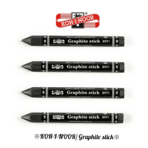 [코이노] 몽땅 흑연심(낱개) Woodless Pencil (옵션선택), 6B