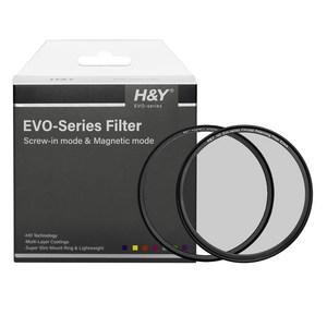 HNY Magnetic HD Evo CPL 82mm 마그네틱필터+어댑터링, 1개