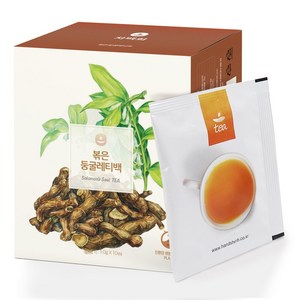 두손애약초 볶은둥굴레차티백 친환경 PLA 개별 포장, 1g, 10개, 10개입, 1개