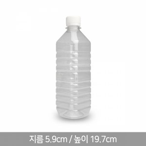 HD-소량 생수통 0.5L 플라스틱공병, 사각, 30개, 500ml