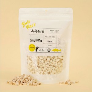 촉촉트릿 초미니트릿 고양이 동결건조 간식, 북어, 120g, 1개