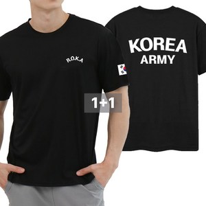 이그잼플 L~4XL 기능성 쿨 티셔츠 반팔티 로카 군인티 곰신 아미티