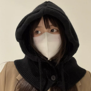 드림홈스 탈부착니트후드모자 바라클라바