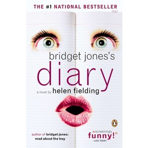 (영문도서) Bidget Jones's Diay Papeback, Penguin Books, English, 9780140280098