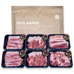 제주 흑돼지세트 3kg (흙돼지 오겹살 1kg+목살 1kg+앞다리살 구이용 500g+찌개용 500g), 부직포가방 추가안함, 1개