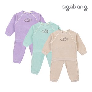 아가방 노우벨라양면상하 BEIGE MINT PURPLE 01P753001