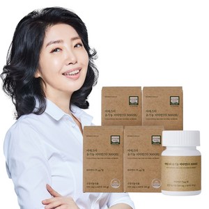여에스더 유기농 비타민D3 3000IU, 4박스, 60정
