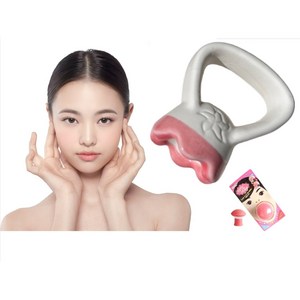 괄사 얼굴 바디 두피 경락 마사지, 핑크, 1개