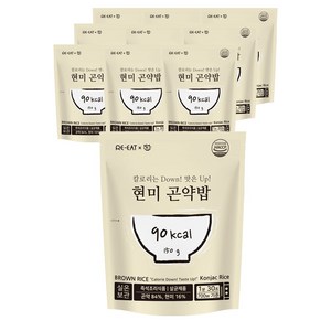 현미곤약밥, 150g, 10개