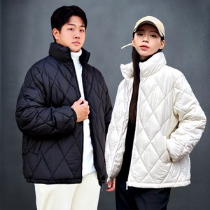 몬스터캐나다 오버핏 누빔 패딩 집업 / 깔깔이 / 퀼팅점퍼 / 빅사이즈 / MONSTER CANADA