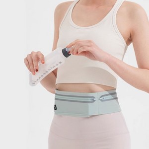 브랜드엘 이지 런닝 마라톤 플립 러닝 벨트 가방, 이지 러닝벨트 (민트), 1개
