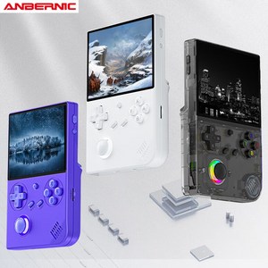 [cy] 앤버닉 ANBERNIC RG 40XXV 휴대용 게임기 세로형 Linux시스템 4인치 IPS스크린 RGB램프 3200mah LPDDR 한국어지원OK 시즌신상, 화이트, 64G표준버전+256GTF(11000+게임)