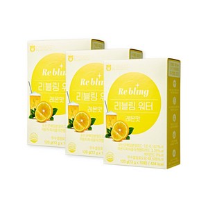 리블링워터 레몬맛 수분충전 기능성음료, 12g, 30개