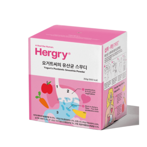 [헐그리]요거트 유산균 스무디, 350g, 1개