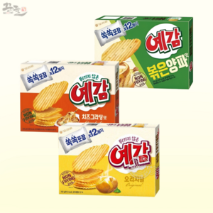 오리온 예감 오리지널 192g+치즈그라탕 204g+볶음양파맛 204g[총3개], 3개