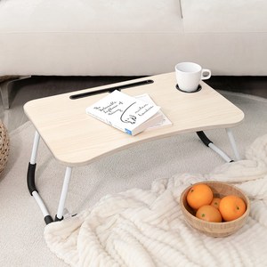 비스토어 접이식 베드 테이블 미니 폴딩 노트북 좌식 침대책상 3종, 심플 접이식 테이블, 블랙