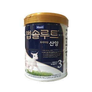 앱솔루트 프리미엄 산양분유 3단계, 750g, 1개