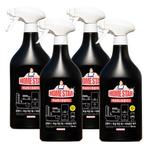 홈스타 욕실용클리너 750ML X 4PK 욕실청소용, 4개