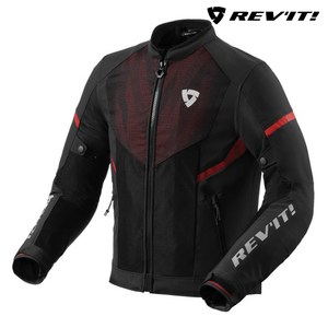 레빗 하이퍼스피드 2 GT AIR 자켓 / REV'IT HYPERSPEED 2 GT AIR JACKET 오토바이 여름 메쉬 자켓 / 보호대 내장, 블랙/네온레드