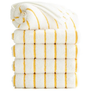 100%국내생산 시크라인 스트라이프 파스텔 190g, 오렌지, 15개