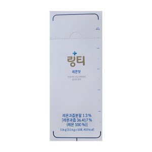 링티 1박스 레몬맛, 116g, 2개