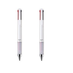 파이롯트 젤잉크 쥬스업 3색 다색펜 0.4mm, 화이트, 2개