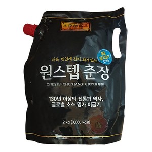 오뚜기 원스텝 춘장2kg, 2kg, 1개