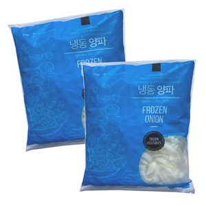 [10mm 슬라이스]업소용 냉동양파2kg, 2개, 2kg