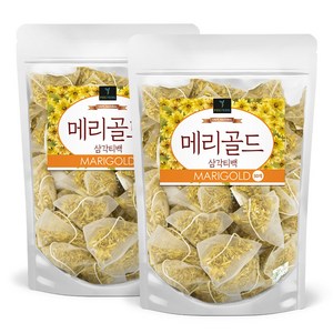 퓨어영 메리골드 삼각티백 마리골드, 100개, 2개, 50개입