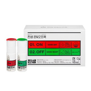 정관장 찐생 온앤오프팩 (액상30ml+정제500mgx2정)x10개입-홍삼농축액 피로개선 스트레스 숙면, 1세트