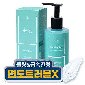 히이즈 쉐이빙프로 무자극 피부보호 면도크림 쉐이빙폼, 1개, 300ml