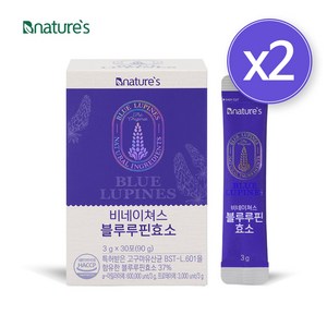 비네이쳐스 블루루핀 효소 3g x 30포(90g) / 2통, 2박스, 30회분