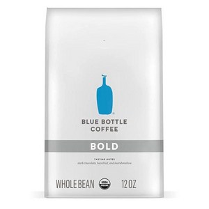 Blue Bottle 원두 유기농 커피 밸런스드 미디엄 로스트 백, 1개입, 없음, 2) 12 Ounce Pack of 1 - 밝음, 1개