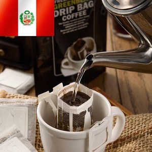 (갓볶은 드립백 원두커피) 페루 SHB EP 찬차마요 14g/30티백, 14g, 1개, 30개