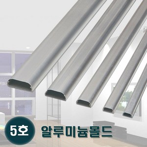 태광 알루미늄몰드 5호 알미늄몰딩 전선정리 쫄대, 3개