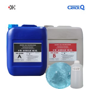 아크릴 방수 배면그라우트제 지수제 SW ACRYLIC SEAL 40kg 아크릴펌프, 1세트