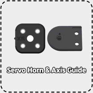 엑스로보 서보혼&축가이드 SET(Sevo Hon & Axis Guide), 1개