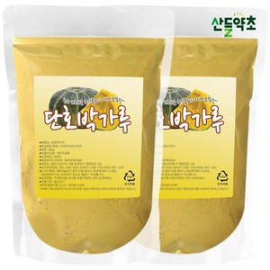 국내산 단호박 분말 가루, 2개, 300g