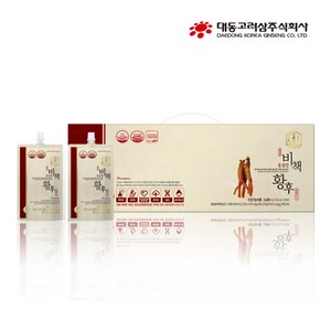 [본사_대동고려삼] 갱년기 건강 도움 홍삼진 비책황후(120ml * 20포) / 면역력 피로개선 기억력개선, 1박스, 기본, 20회분