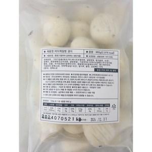 신세계푸드 버터 깨찰빵 냉동생지(가정용소용량), 1개, 950g