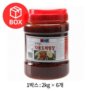 강가네 다용도 비빔장 2kg, 6개