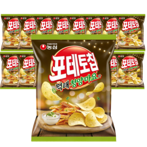 [신제품] 포테토칩 먹태 청양마요 50g X 16개