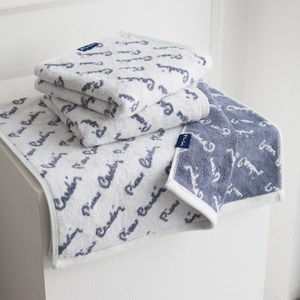 호텔수건 피에르가르뎅 뱀부타올 패턴 200g, 영문패턴, 1개